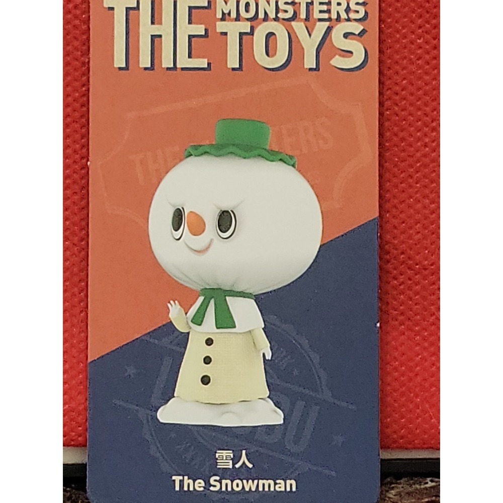 POP MART The Monsters Toys. The Snowman Confirmed Character.